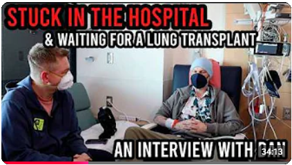 Video – Interview with Dan, waiting for a lung transplant