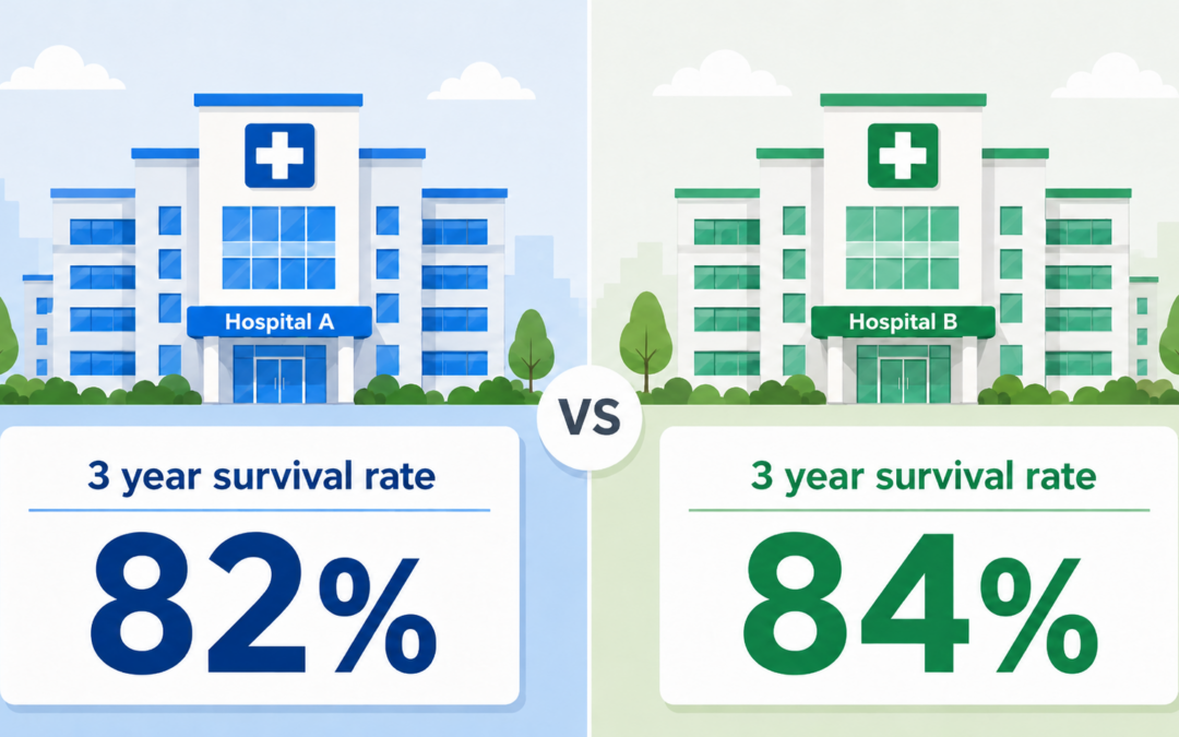 Why you might want to choose a transplant center with a LOWER survival rate?